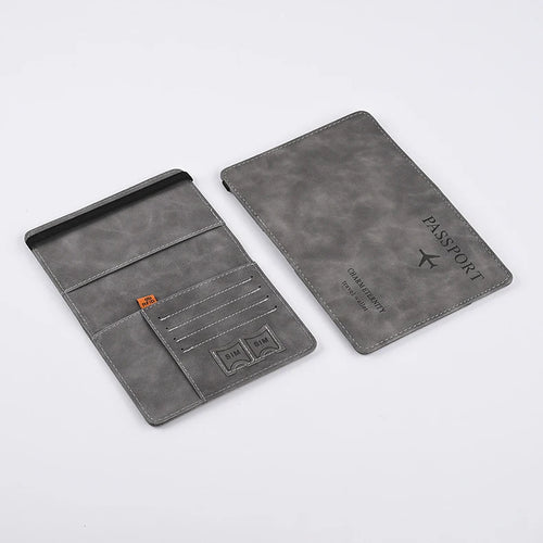 Leather Wallet Travel Passport Purse Card Travel Accessories Hand Carry Passport Business Cards Holder Wallet