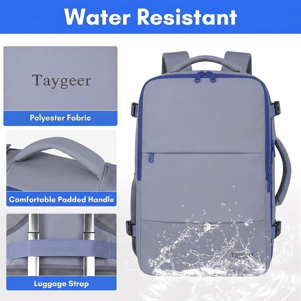 Travel Backpack for Women,40L Travel Laptop Mochila Carryon Luggage