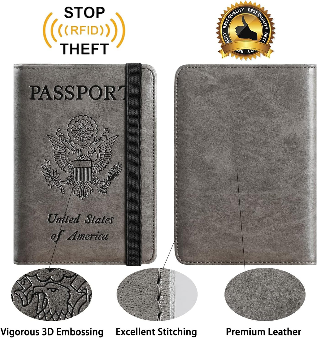 Passport Holder, Travel Essentials, Passport Cover, RFID Travel Wallet