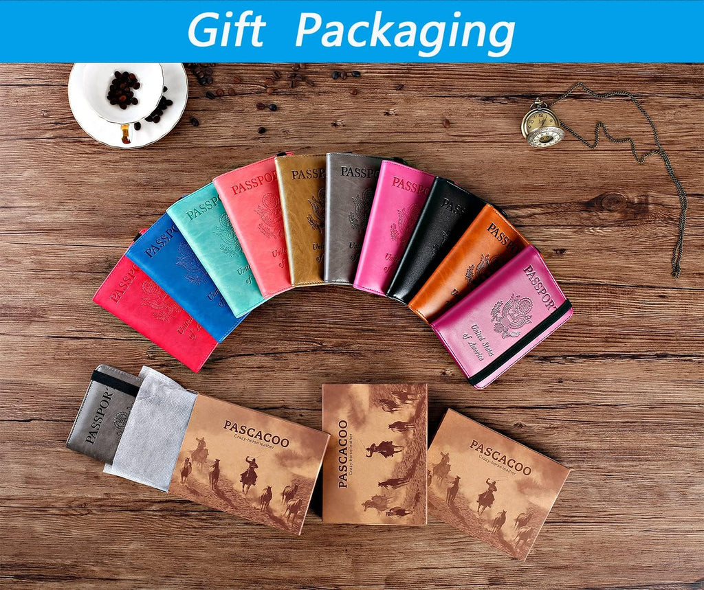 Passport Holder, Travel Essentials, Passport Cover, RFID Travel Wallet