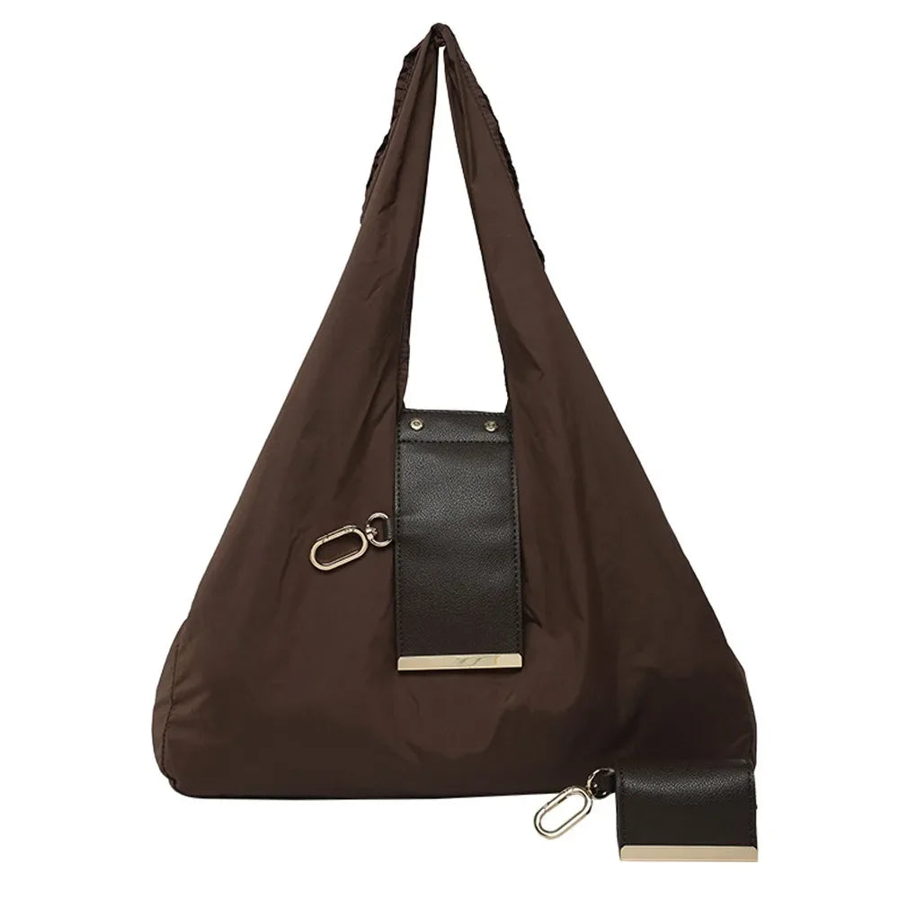 New Mini Keychain Tote Bag Foldable with Key Ring Shopping Bag Expandable Reusable Supermarket Eco-Friendly Bag for Travel