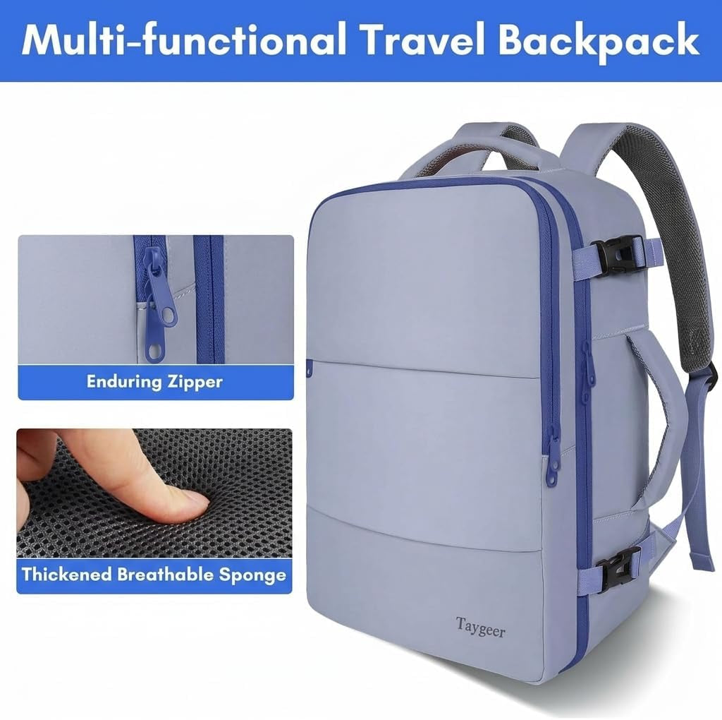 Travel Backpack for Women,40L Travel Laptop Mochila Carryon Luggage