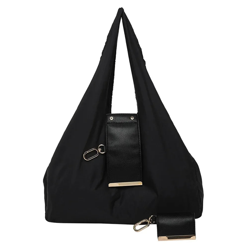 New Mini Keychain Tote Bag Foldable with Key Ring Shopping Bag Expandable Reusable Supermarket Eco-Friendly Bag for Travel